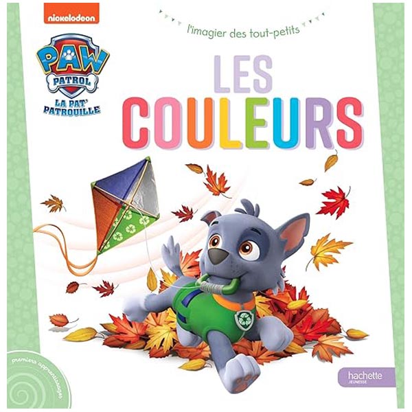 Meilleur livre imagier des couleurs Pat Patrouille