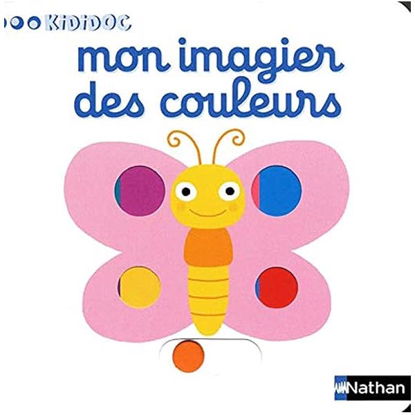 Meilleur livre mon imagier des couleurs Kididoc Nathan