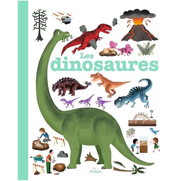 Meilleur livre sur les dinosaures Milan 3 - 5 ans