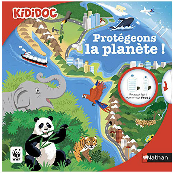 Protégeons la planète livre Kididoc écologie 6 ans