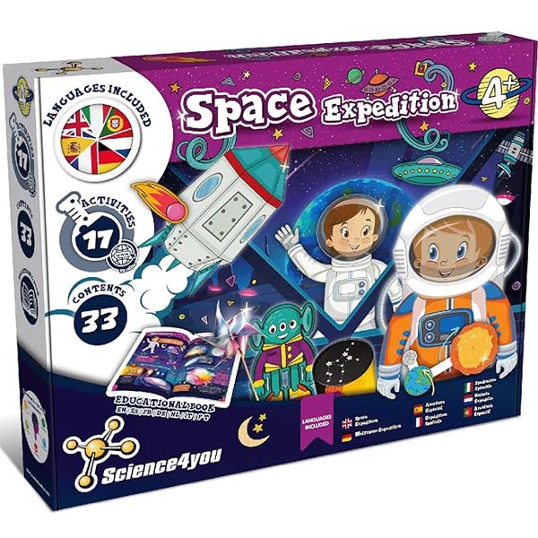 Space expedition meilleur kit scientifique 4 ans science4you
