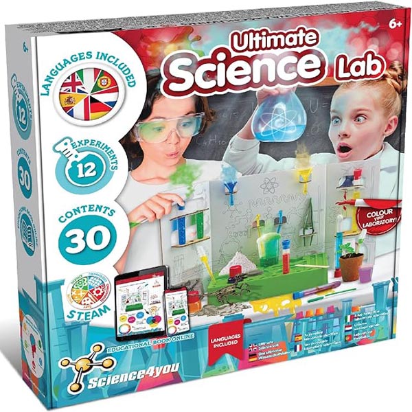 Ultimate science lab meilleur kit scientifique 5 - 6 ans