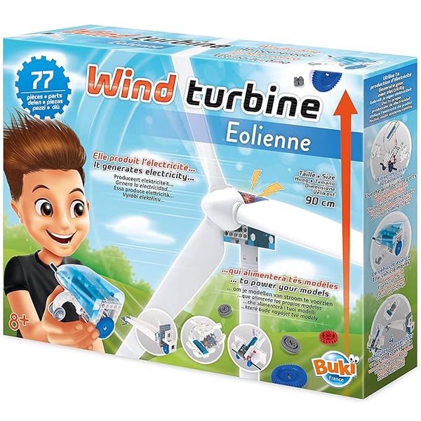 Wind turbine éolienne meilleur jeu scientifique 9-10 ans