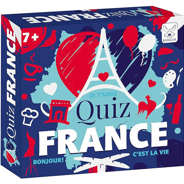 Quiz France jeu de société culture générale 7-8 ans