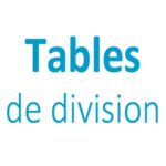 Tables de division