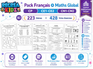 Pack fiches intégral Récréakidz